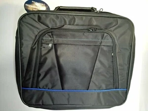 Carry Bag for Laptop: 15" w Side Pocket and Trolley Strap Notebook Carry Case Va - Picture 1 of 4