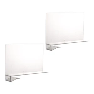 2 Pcs Separating Clips Wardrobe Shelf Divider Classification Storage Partition - Picture 1 of 12