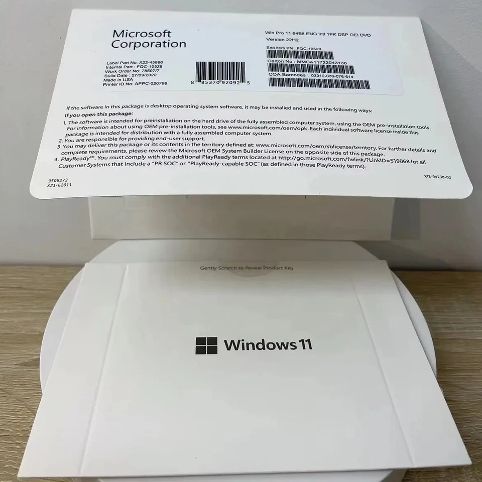 Sistema Operativo Windows 11 Professional 64 Bits English International. - Imagen 1 de 4