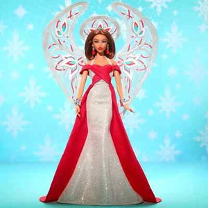 Barbie x Bob Mackie 2023 Holiday Angel Doll HJX12 - Picture 1 of 14
