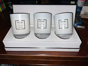 Michel Germain 3 pc Scented Soy Candle Set 4.9 oz candles Scents in description - Picture 1 of 2