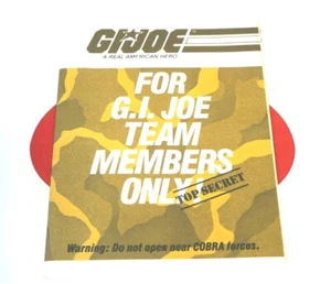 Inserto Catalogo GI JOE MEMBRI DEL TEAM GI JOE Giallo Mail Away Bell'esempio! - Foto 1 di 2