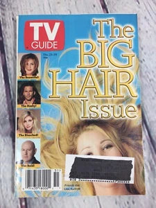 Vintage 1995 December 23-29 TV Guide - The Big Hair Issue Lisa Kudrow on Cover - Picture 1 of 2