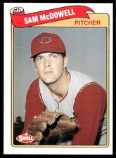 1989 Swell Baseball Greats 71 Sam McDowell   Cleveland Indians