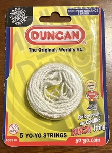 Duncan Highly Durable Yo Yo Strings  5 Pack White  New - Picture 1 of 2
