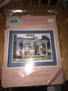 Kit Crewel Antigüedades Bass River De Colección de From The Heart 1987 Nº 51019 Nuevo - Imagen 1 de 4