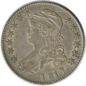 1817 Büste Half Dollar O-106 vz ungeprüft #1114 - Bild 1 von 2