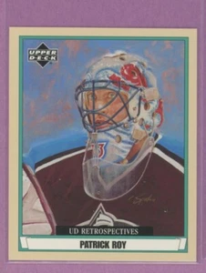 2002 02-03 UD ARTISTIC IMPRESSIONS RETROSPECTIVES AVALANCHE PATRICK ROY #R21 - Picture 1 of 1