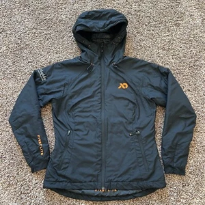 First Lite Jacket Womens Small Black Aurora Full Zip Hooded Puffer Lightweight - Picture 1 of 14