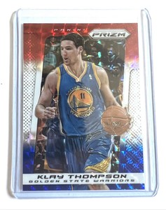 2013-14 Panini Prizm Red White & Blue Mosaic Prizm Klay Thompson #197