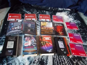 2 VHS, 2 DVD, 7 Redbox Cases, Halloween-Horror, Hellraiser, Elm Street 3, Freddy - Picture 1 of 19