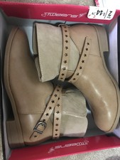 Brand New Girls Tan Boots Size 2