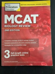 Graduate School Test Preparation : MCAT Biology Review, 2nd Edition - Picture 1 of 3