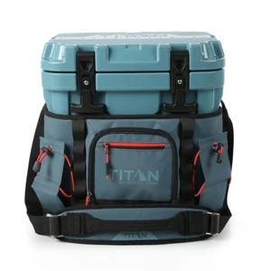 Titan 18.8L Roto Cooler – 4-Day Ice Retention, Utility Wrap, Lock Mounts - Picture 1 of 6
