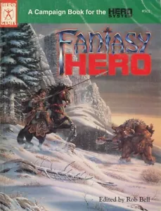 ¡SISTEMA DE LIBROS DE CAMPAÑA DE FANTASY HERO! Libro de reglas de superhéroe Champions #502 - Imagen 1 de 3