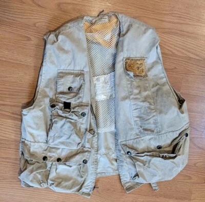 RARO Vintage Hombre L.L. Chaleco de pesca de frijoles - M? (LEER DESCRIPCIÓN) Foto 1 de 4