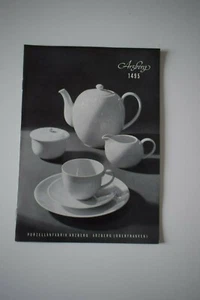 Arzberg Form 1495 alter Katalog Werbung Reklame Ersatzteile Porzellan Geschirr - Bild 1 von 3