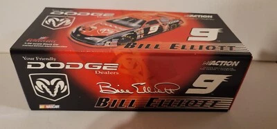 Dodge Intrepid 2001 Action Bill Elliot #9 Muhammed Ali escala 1/24 sellado Foto 1 de 4