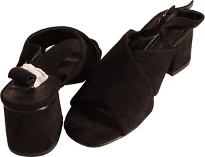 French Connection Tahiti Womens Slingback Sandal Black US Size 7 - Picture 1 of 5
