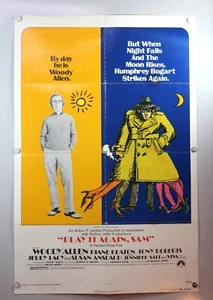 Póster original de la película Play It Again, Sam Woody Allen 1976 - 27x41" A7-11-5 - Imagen 1 de 7