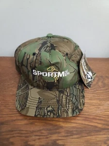 Sportmix Jim Crumleys Trebark Camo Baseball Cap verstellbar NEU mit Etikett MÜTZE Druckknopf - Bild 1 von 6