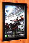 Ridge Racer Unbounded PS3 Xbox 360 Old Small Promo Poster / Ad Page Framed
