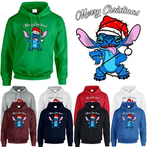 Feliz Navidad Para hombres Sudadera con capucha muñeco de nieve picado enojado Santa campana divertido regalo con capucha - Imagen 1 de 18