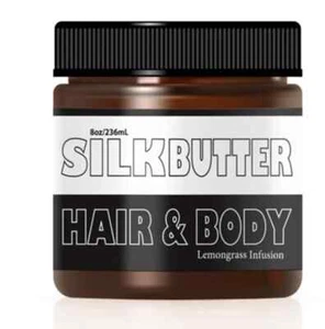 Silk Butter Hair & Body Lemongrass Infusion 8 Oz - Picture 1 of 1