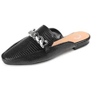 Journee Womens Hazina Tru Comfort Foam Slip On Square Toe Mules Flats - Picture 1 of 6