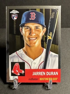 2022 Topps Chrome Platinum Anniversary Jarren Duran RC Rookie Baseball Card - Picture 1 of 2