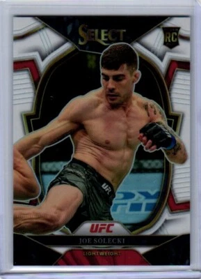 2023 Panini Select UFC - Concourse #76 Joe Solecki (RC) White Super Short Print - Image 1 of 2
