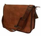 Shoulder Bag Cross Laptop Briefcase Real standard Handmade Leather Messenger 