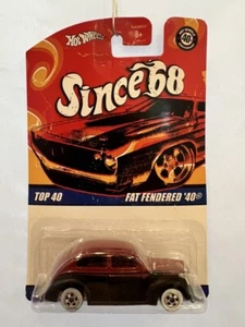 Hot Wheels Since '68 40th Anniversary Fat Fendered '40 NIP MOC 2007 Sealed - Picture 1 of 6
