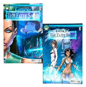 Michael Turner's Fathom: The Elite Saga #1A & 1B (2013 Aspen MLT) Unread! NM- - Picture 1 of 7