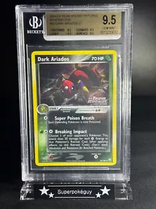 BGS 9.5 Dark Ariados 30/109 EX Team Rocket Returns Reverse Foil 2004 Pokemon - Picture 1 of 2