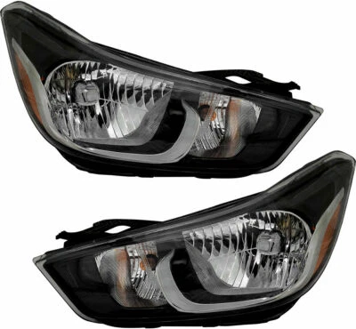FIT CHEVY SPARK 2016-2018 FAROS FAROS LUCES CON BOMBILLAS IZQUIERDA DERECHA PAR Foto 1 de 4