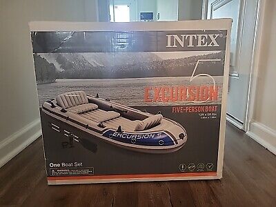 Intex Excursion 5 Inflatable Rafting/Fishing ...