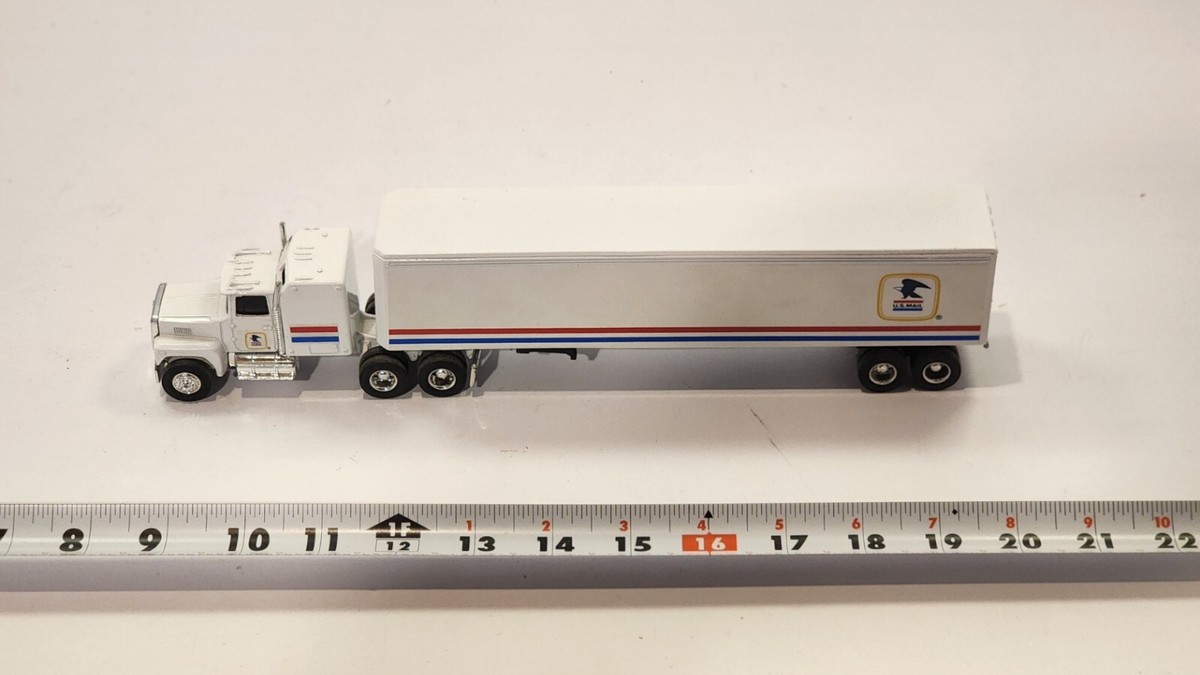 Ertl White Vintage Manufacture Diecast Tractor Trailers Ertl White Vintage Manufacture Diecast Tractor Trailers