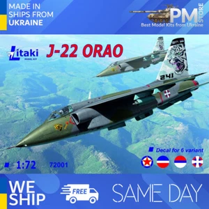 Kit modelo avión plástico Litaki 72001 1/72 J-22 Orao Attack - Imagen 1 de 3