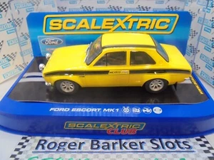 Scalextric C2966 Ford Escort RS1600 Mexico "Yellow" Lights BNIB - Picture 1 of 1