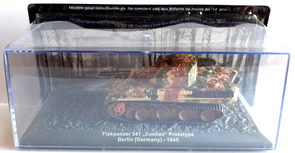 26) DIE CAST PANZER Flakpanzer 341 ,,Coelian" Prototype Berlin 1945 - Scala 1/72 - Immagine 1 di 1