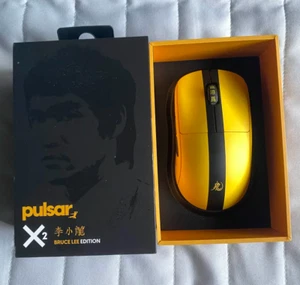 Pulsar X2 Medium Bruce Lee Edition Mouse Rare Limited Edition Only 2000 Produced - Photo 1/3