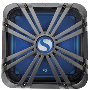 Kicker 11L712GLC 12" Anthrazit Gitter mit LED für SoloBaric 11S12L7 Subwoofer Sub - Bild 1 von 3