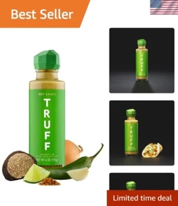Gourmet Jalapeño Lime Hot Sauce with Black Truffles - 6 oz Luxury Experience - Picture 1 of 8