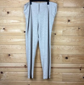 J. Jill Stone Heather Pull On Stretchy Pants Lounge Cozy Elastic Waist Large NWT - Picture 1 of 7