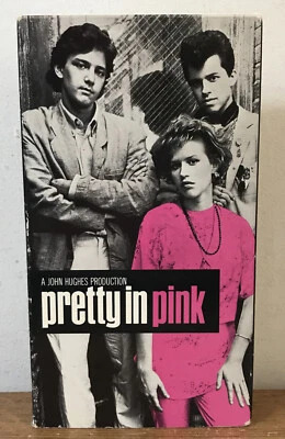 Pretty In Pink John Hughes Movie 1986 VHS Video Tape 1991 Printing - Image 1 of 4