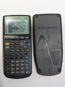 Cubierta de calculadora gráfica en muy buen estado Texas Instruments TI-83 TI 83 TI83 PROBADA - Imagen 1 de 4
