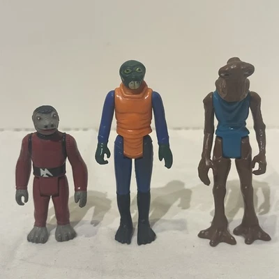 Figuras de colección de Star Wars, enganche, martillo, morso de Cantina Creatures 1978 Foto 1 de 4