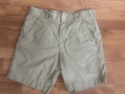 Pantalones Cortos de Caminata Icebreaker Hombres Talla 34 Lana Merino Arena Beige Aire Libre Senderismo Foto 1 de 4