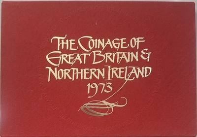 Juego de 6 monedas de prueba 1973 Coinage of Great Britain Irlanda del Norte 50p 10p 5p 2p 1p Foto 1 de 4
